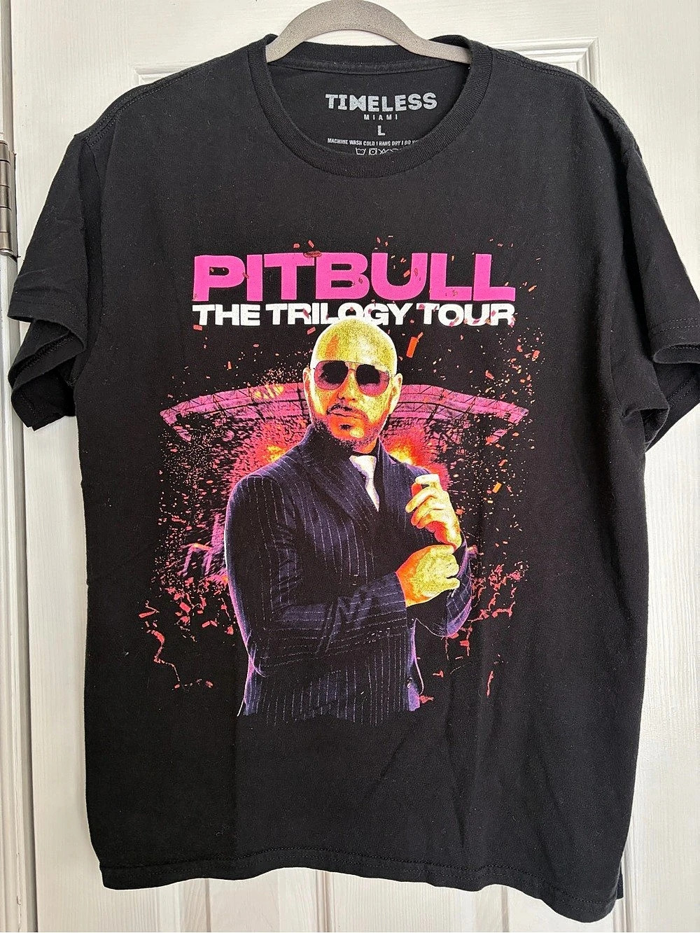 Pitbull The Trilogy Tour Concert T-Shirt